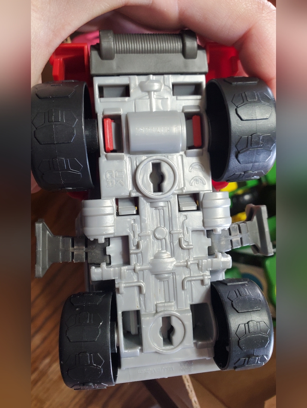 Paw Patrol Rubble And Friends Charger's Crane Truck Toy with Pup Figure - Picture 3 of 3